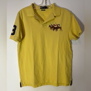 Polo Ralph Lauren Yellow Embroidered Shirt